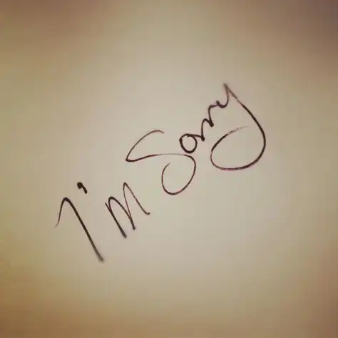 i'm sorry images